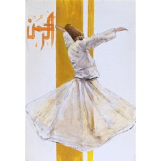 Abdul Hameed, 12 x 18 inch, Acrylic on Canvas, Figurative Painting, AC-ADHD-102